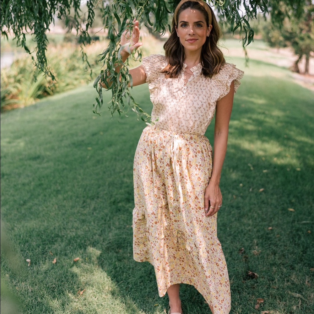 Meadows bloom skirt